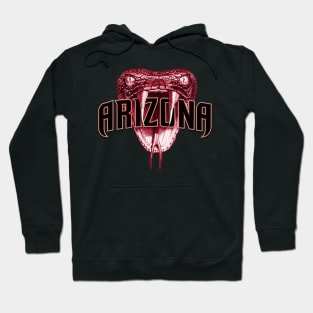 Arizona Fangs Red Hoodie